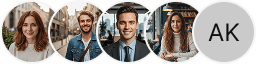 Multiple investor profile avatars on Tern Yieldwick trading review block